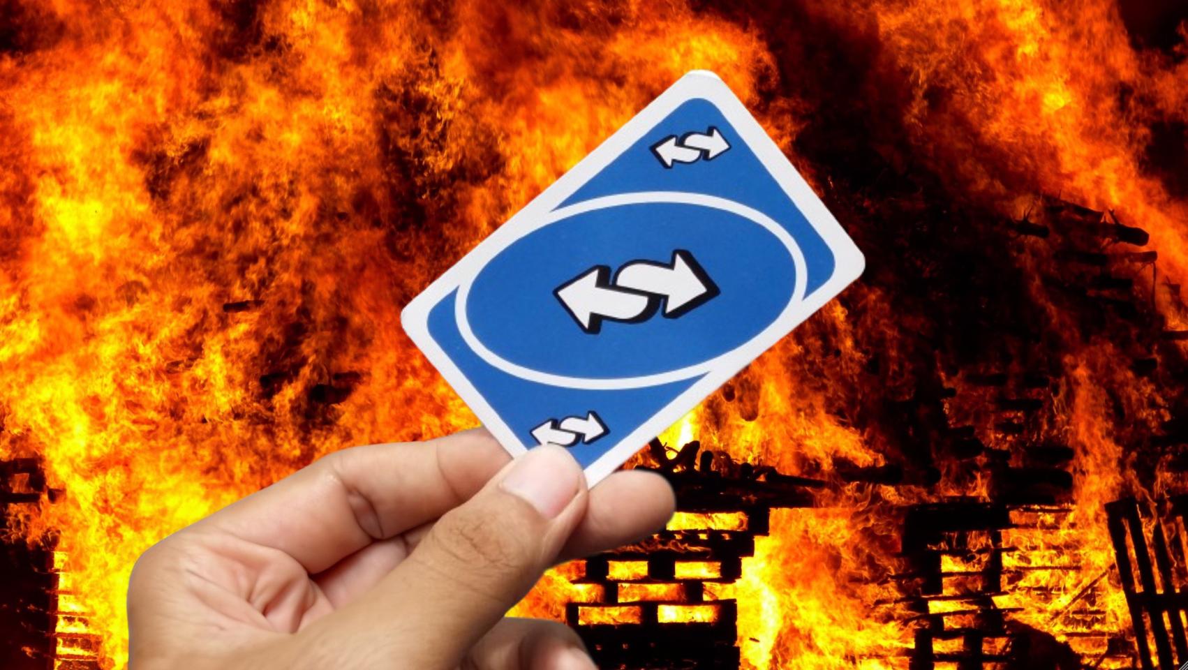 Uno reverse card | Magnet